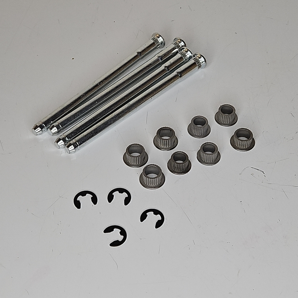 Door Hinge Pin Bushing Kit Metal High Strength Replacement